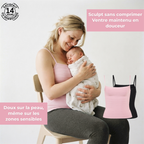Top gainant ventre post-partum - silhouette sculptée